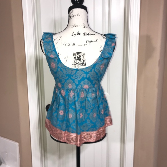 Anthropologie Edme & Esyllte Masala Top size 4 - Picture 3 of 8
